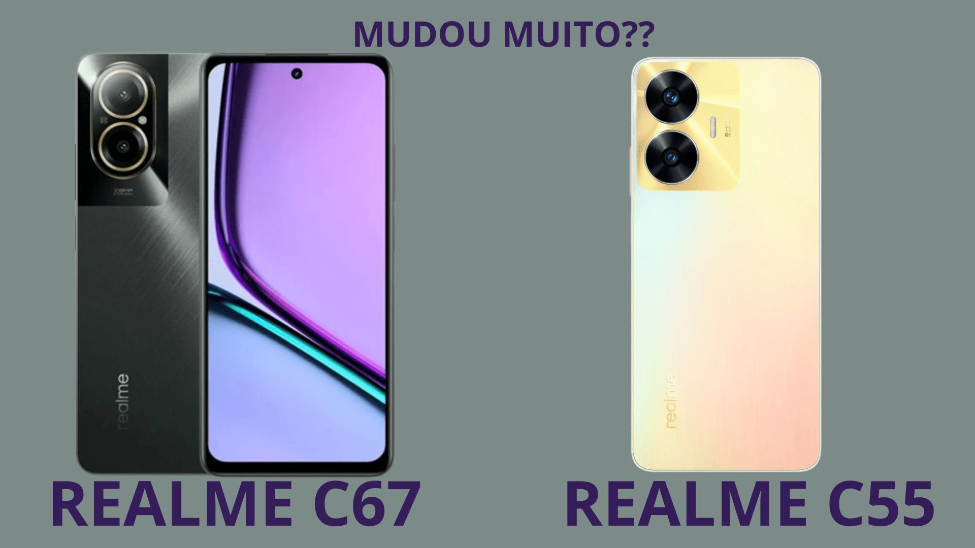 REALME C67 VS REALME C55
